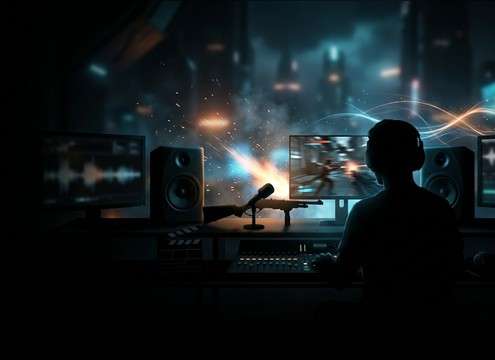 Gunshot sounds for YouTube gaming