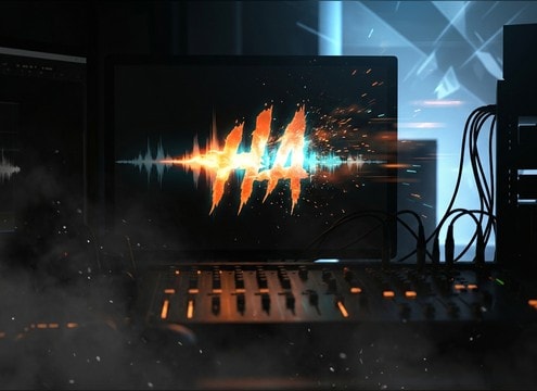 Short meme clip with a bright ha stinger sound