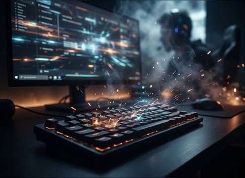 Typing indicator keyboard sound for game chat