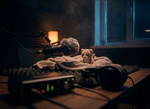 Gentle kitten meow audio for ASMR style content