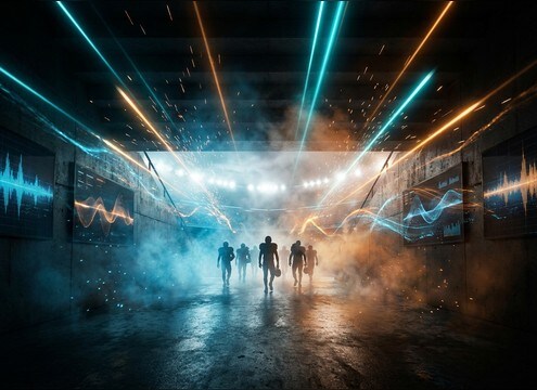 Arena lets go sound effect for tunnel walkout video