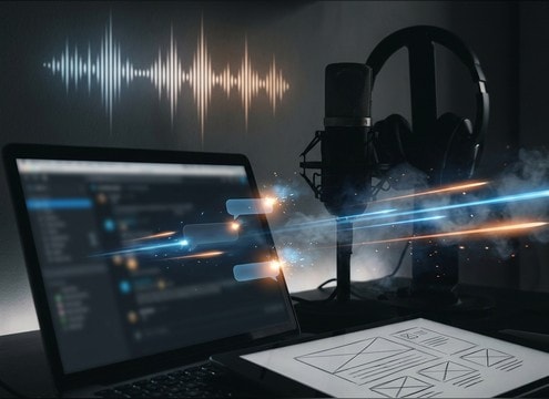 Messenger ping sound in a mobile app prototype