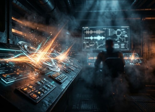 Metallic UI click and confirm sound effect