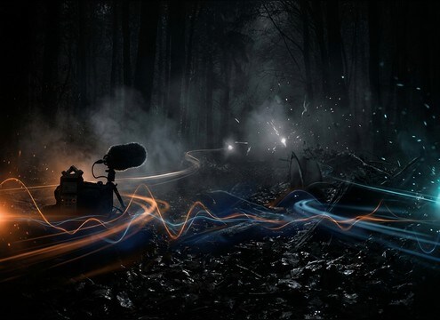 Loopable monster stalking ambience bed for tension