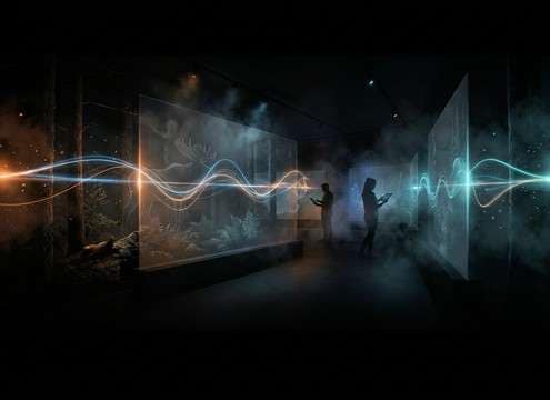 Loopable moose ambience for an AR trail exhibit