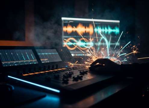 Mouse click sounds for video editing