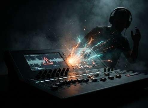 Oh no sound for live stream alert when something goes wrong