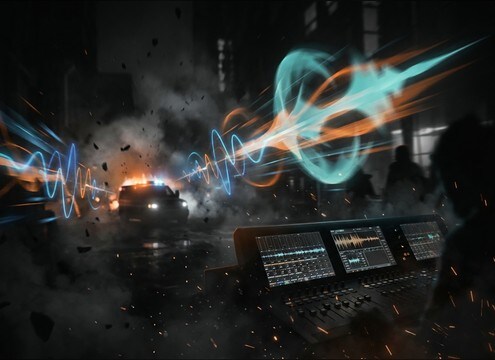 Game city alert zone with looping siren trigger