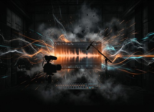 Trailer cut using a distant OMG reaction with long reverb tail