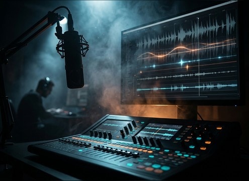 Police radio chirp and siren bed for true crime audio