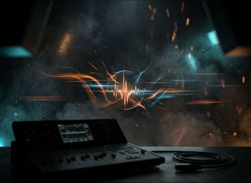 Editor syncing punch impact sound to a fight scene