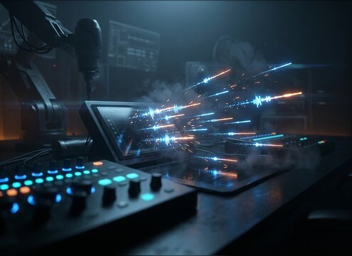 Quick notification sound effect variations with different pitches