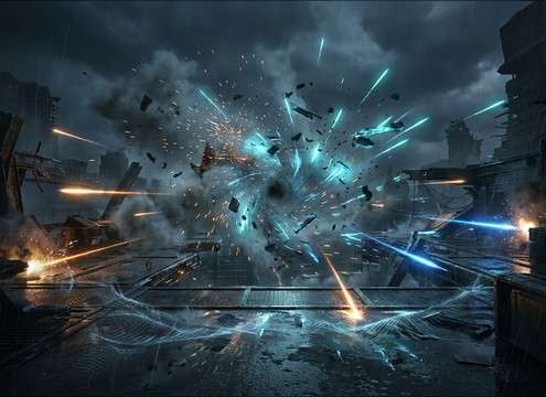 Time rewind sound effect for a game ability activation