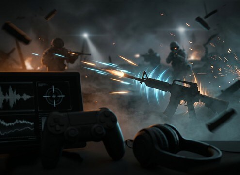 Gunshot SFX for game combat