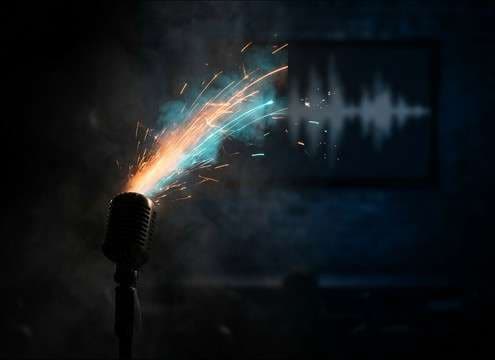 Comedic riser sound effect setting up a punchline cut