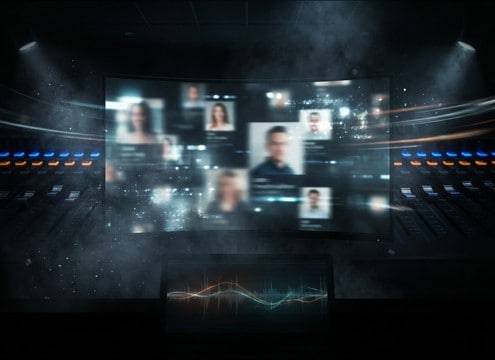 Fast photo montage using a loopable rizz sound bed