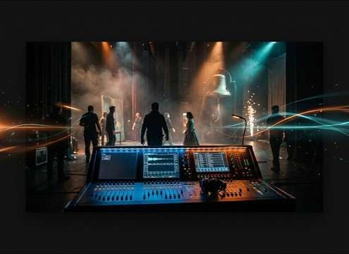 Cue bell sound for theatre rehearsal track