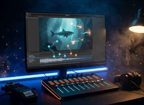 Shark SFX for thriller reveals