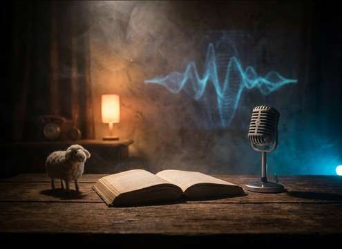 Soft sheep sounds for classroom story audio