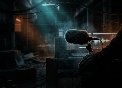 Stealth game hint shush sound effect
