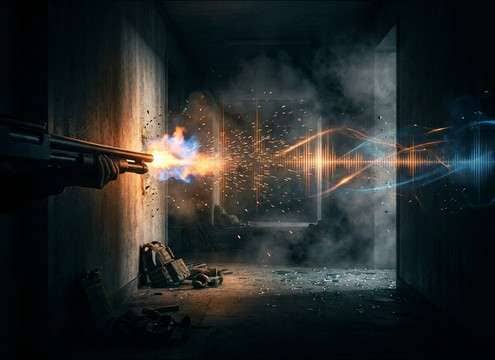 Gunshot sounds for action films