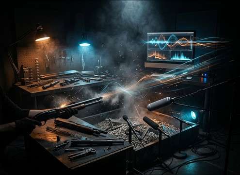 Gunshot foley and post production