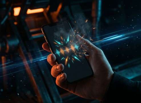 Short slap hit used as mobile game melee feedback