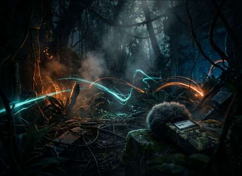 Loopable snake movement bed sound effect for stealth gameplay
