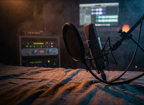 Close mic snoring SFX for a sleepy character closeup
