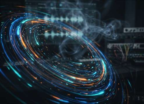 Swirl transition spin whoosh sound effect