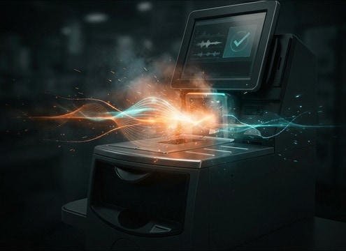 Ting sound effect for kiosk and checkout confirmation