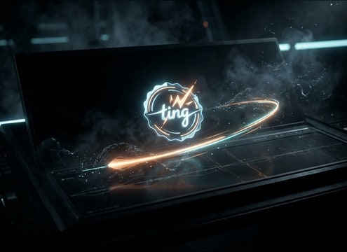 Ting sound synced to on-screen badge animation