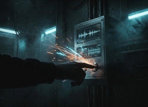 Mechanical ting sound for elevator button press