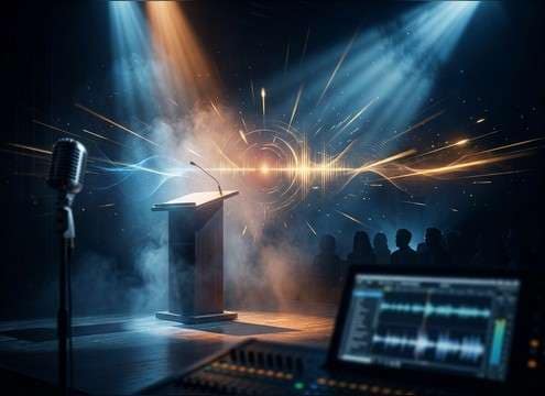 Trumpet fanfare sound effect for awards announcement