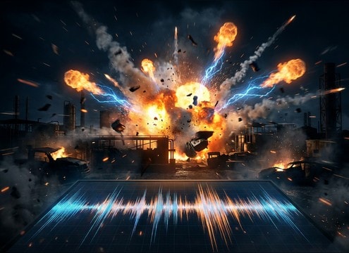 Explosion trailer sound effects