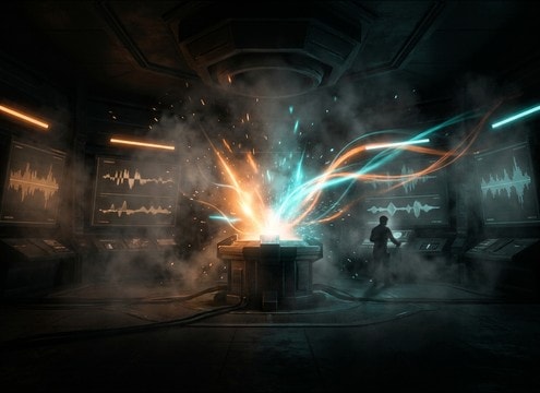 Wake-up sound cue for a game respawn moment