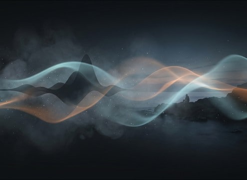 Soft waves crashing sound bed for sleep audio