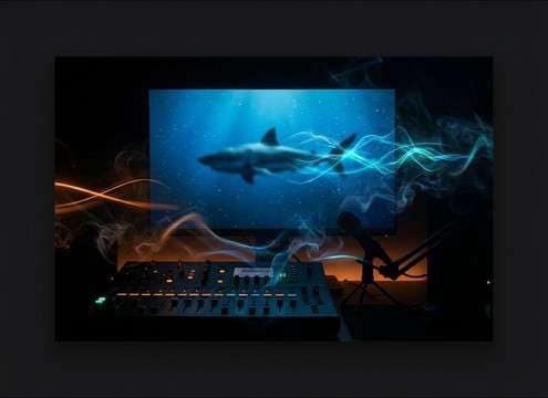 Shark sound effects for YouTube explainers