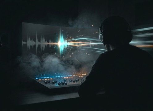Streaming overlay with incoming message alert sound