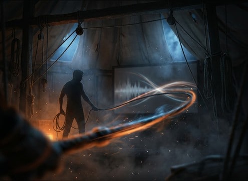 Whip swish flourish audio for stunt reel