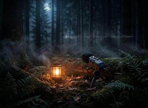 Forest sounds for podcasts
