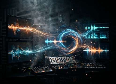 Layered zebra sound design