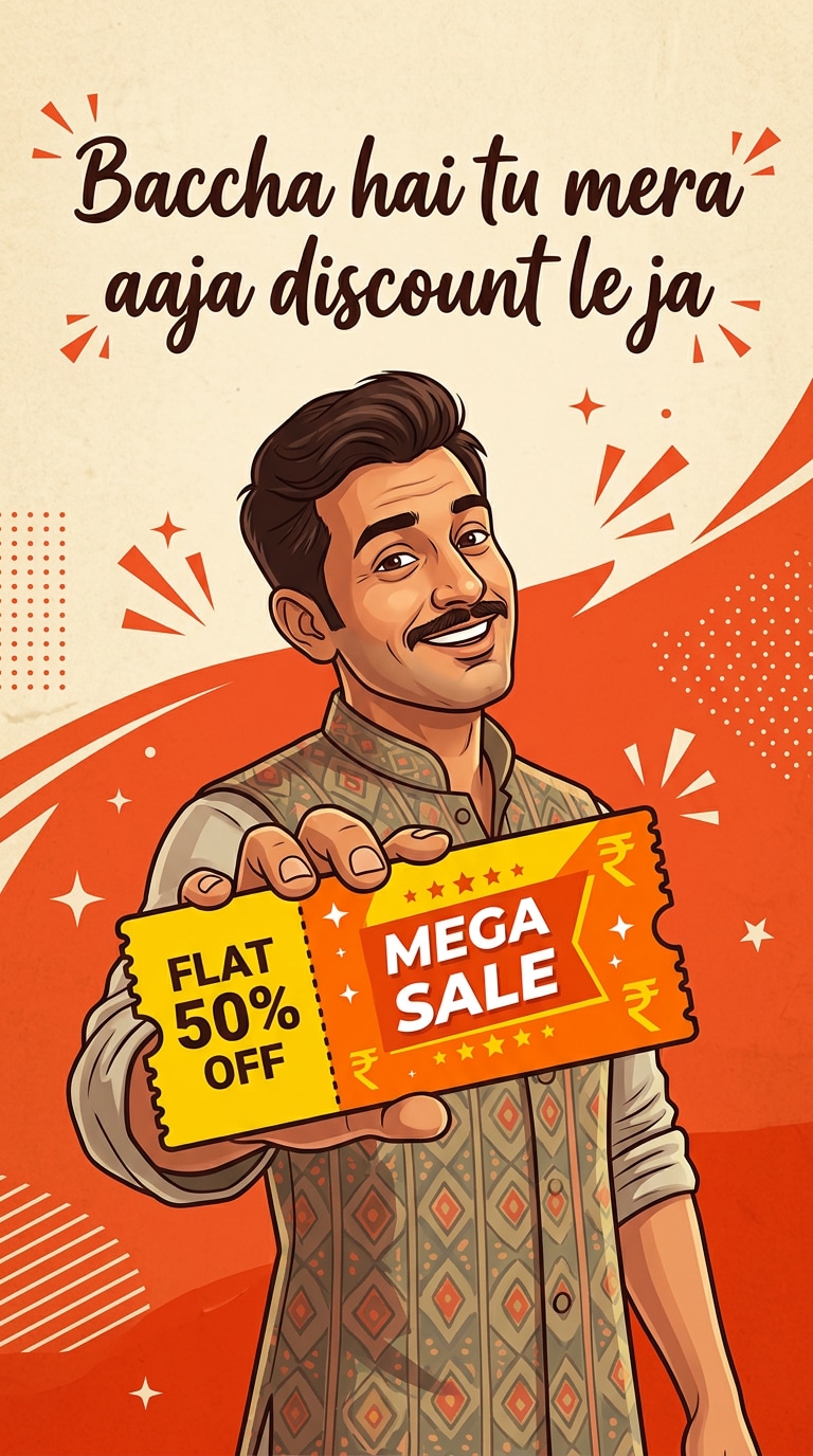 Baccha Hai Tu Mera discount poster