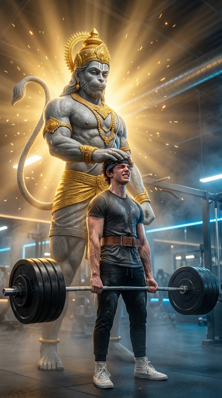 bajrangbali gym ai photo