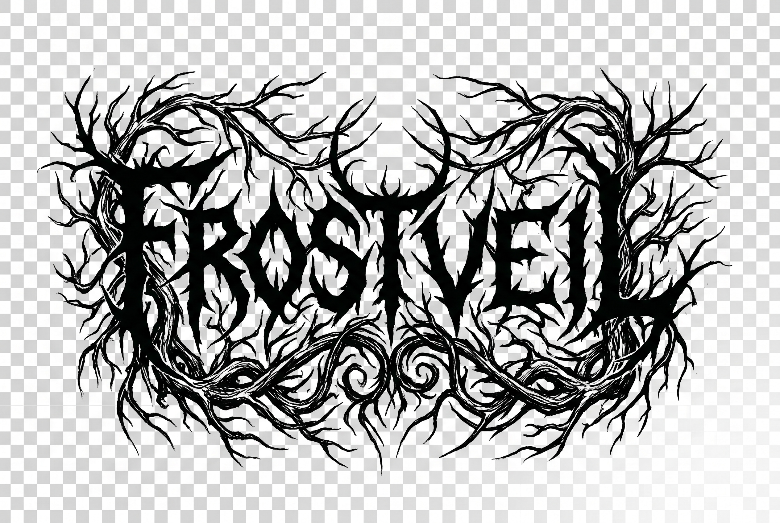 Black Metal Logo Generator