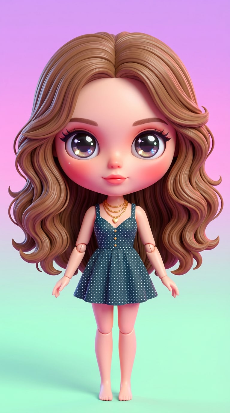 blythe doll ai photo effect