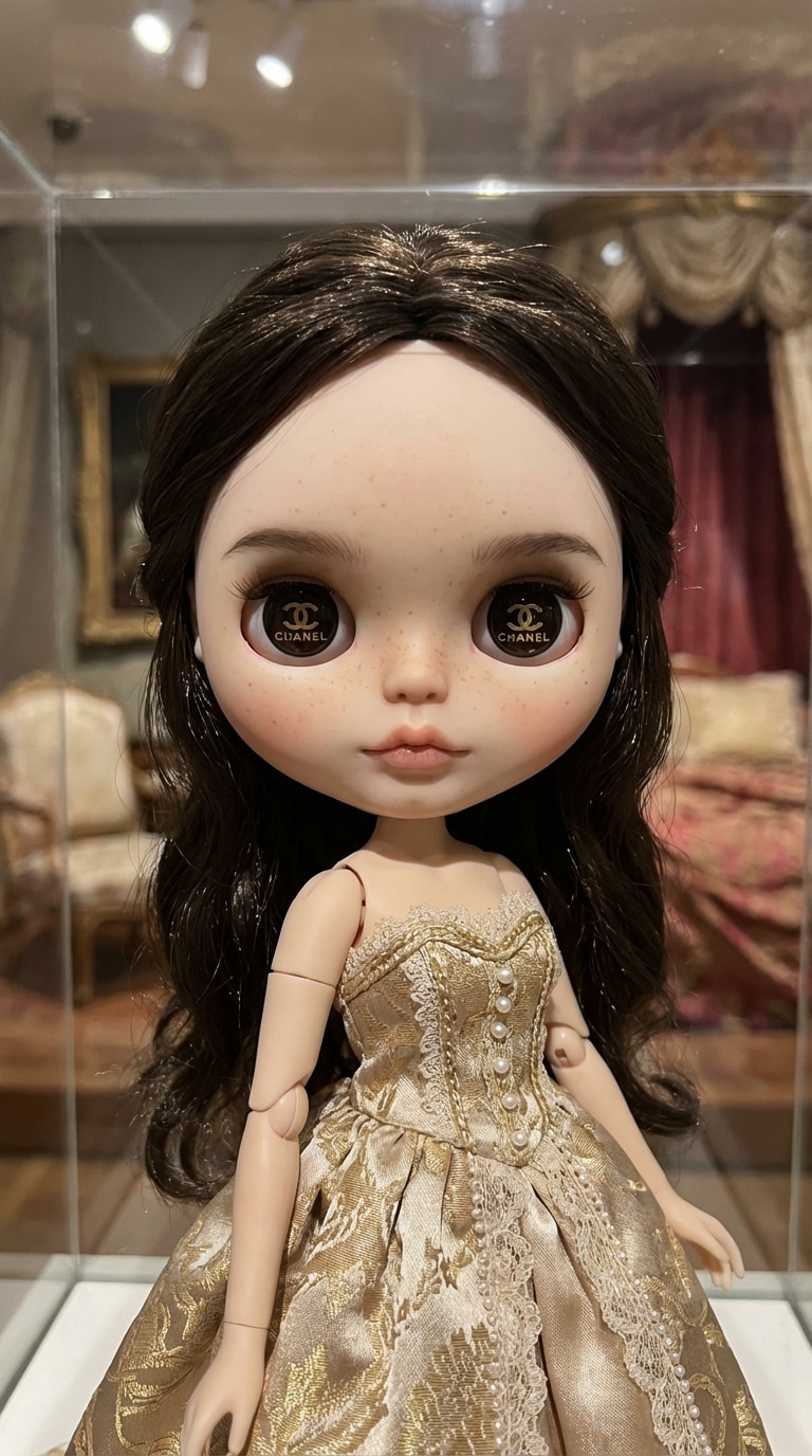 blythe doll ai photo effect
