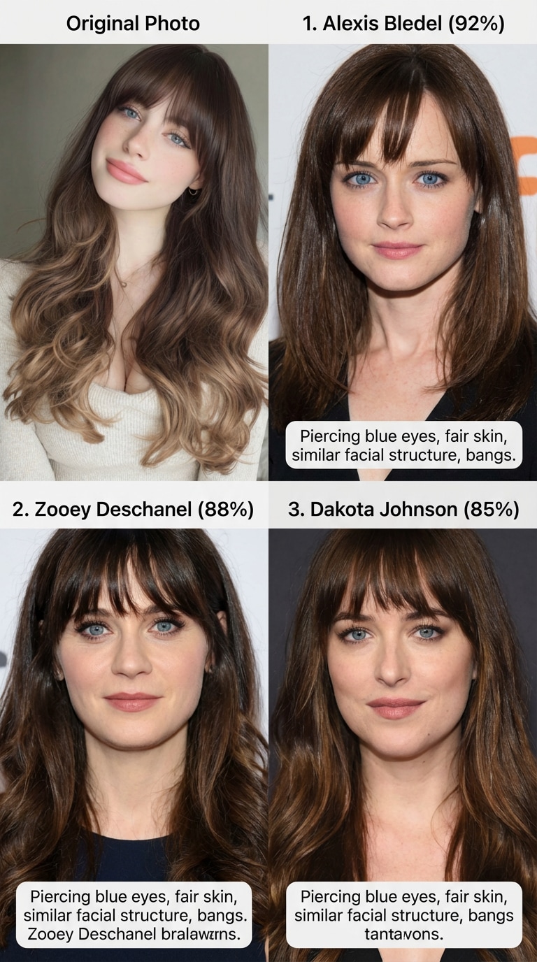 Celebrity lookalike result example 7