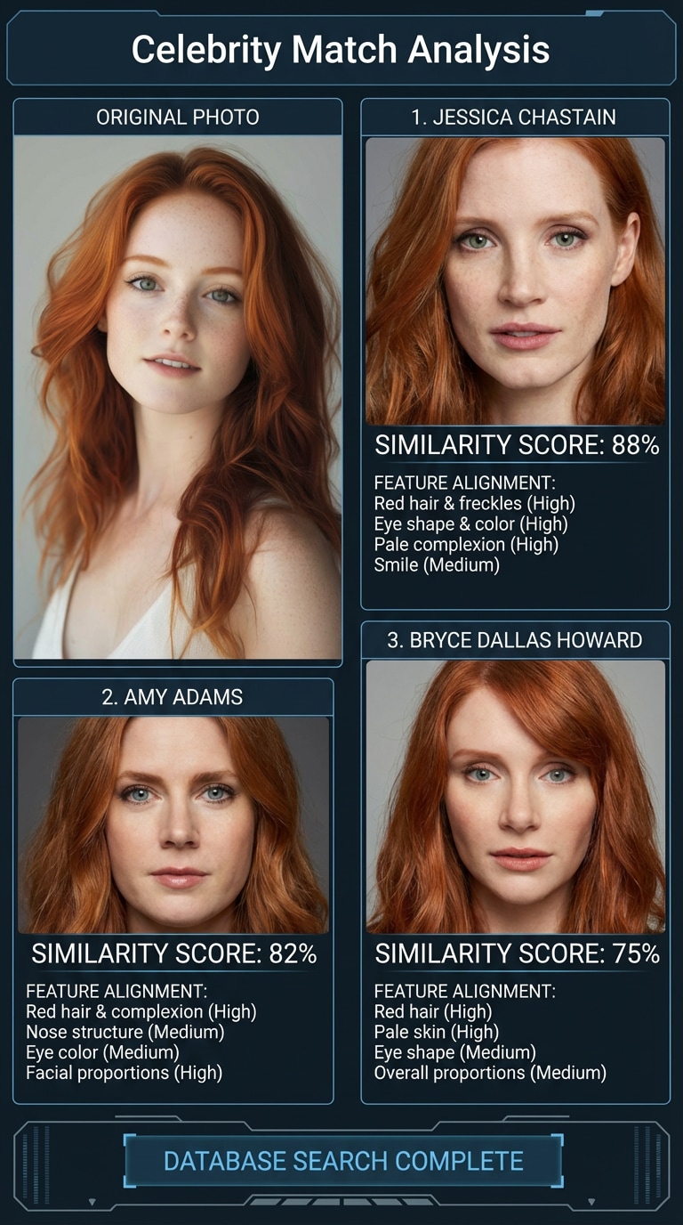 Celebrity lookalike result example 8