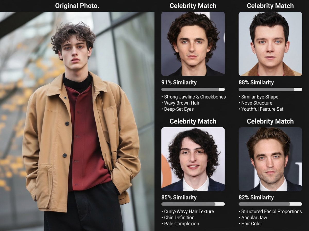 Celebrity twin result